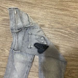 Mother brand straight leg dazzler jeans